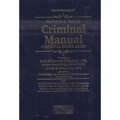 Professional's Criminal Manual (Criminal Major Acts) By Justice M.R. Mallick With Short Notes Pocket [HB]